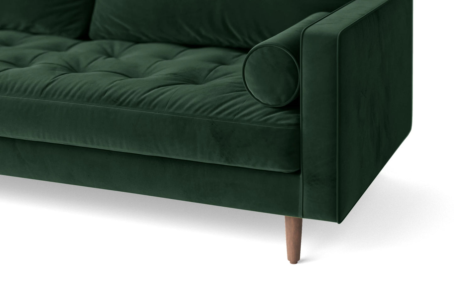 Gela 2 Seater Sofa Green Velvet