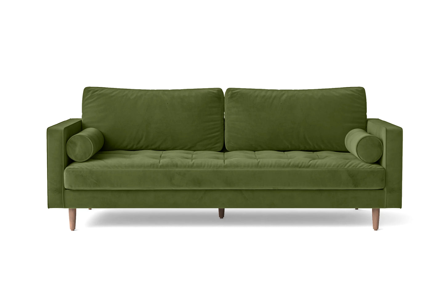 Gela 2 Seater Sofa Lime Velvet