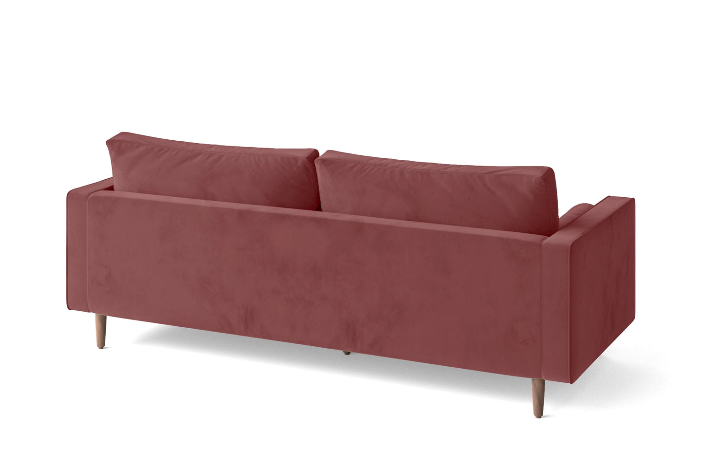 Gela 3 Seater Sofa Pink Velvet