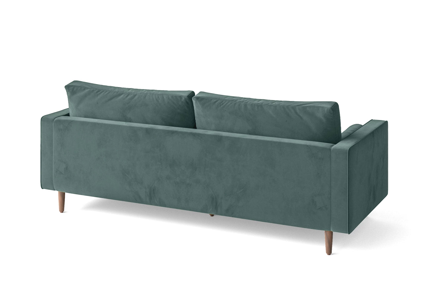 Gela 3 Seater Sofa Teal Velvet