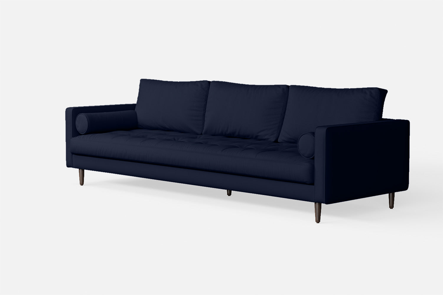 Gela 4 Seater Sofa Spruce Leather