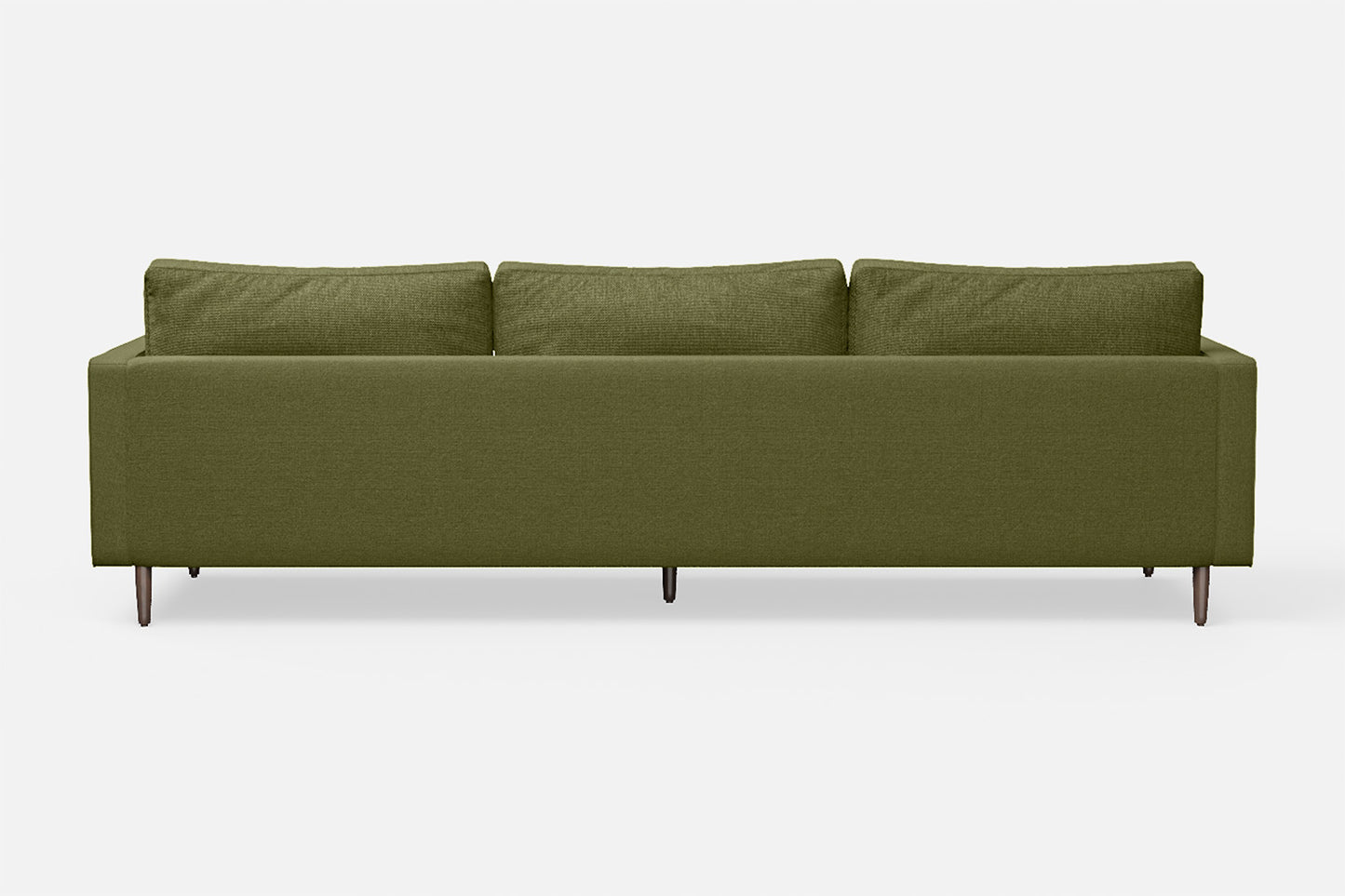 Gela 4 Seater Sofa Olive Linen Fabric