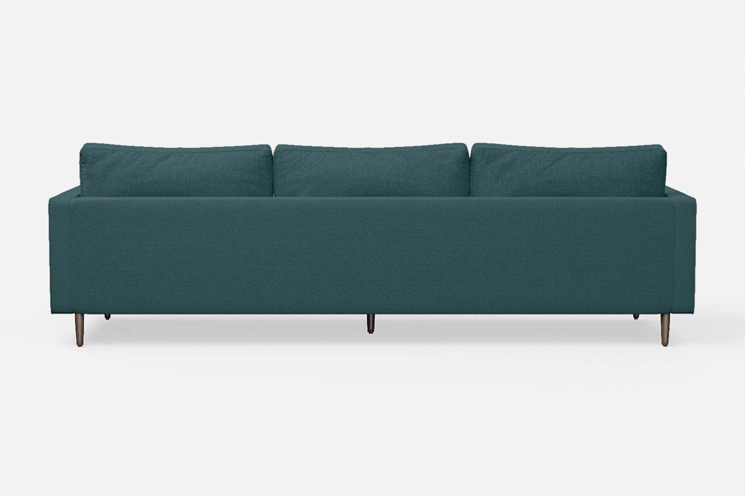 Gela 4 Seater Sofa Teal Linen Fabric