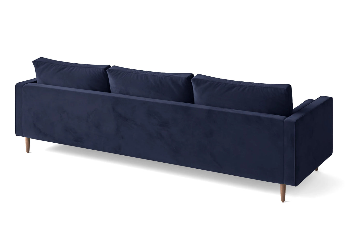 Gela 4 Seater Sofa Dark Blue Velvet