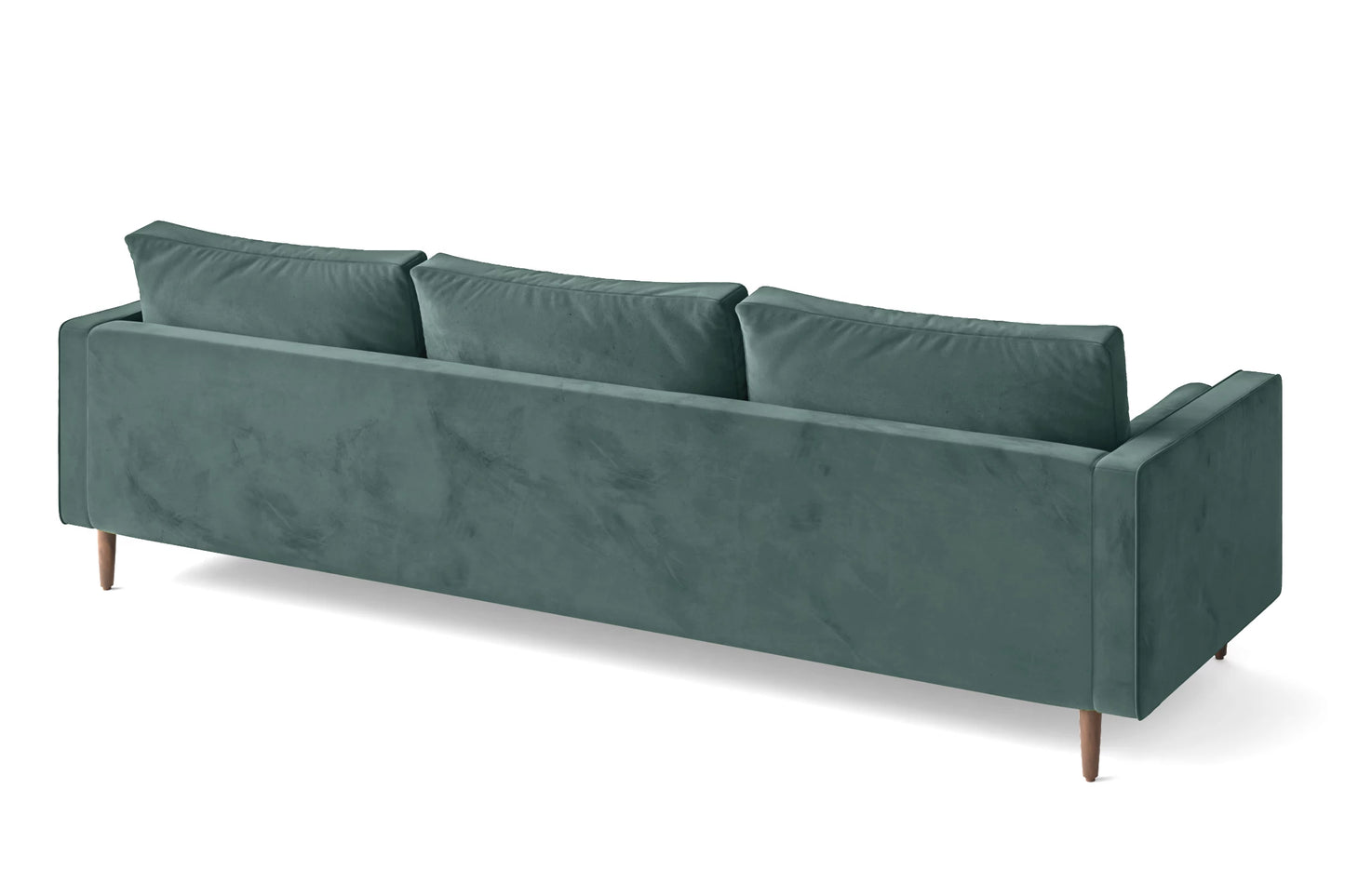 Gela 4 Seater Sofa Teal Velvet