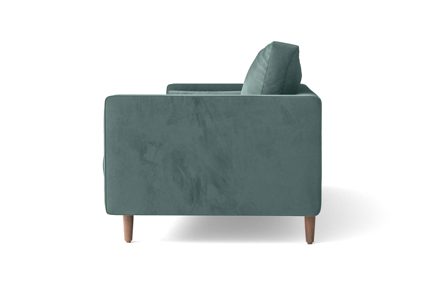 Gela 4 Seater Sofa Teal Velvet