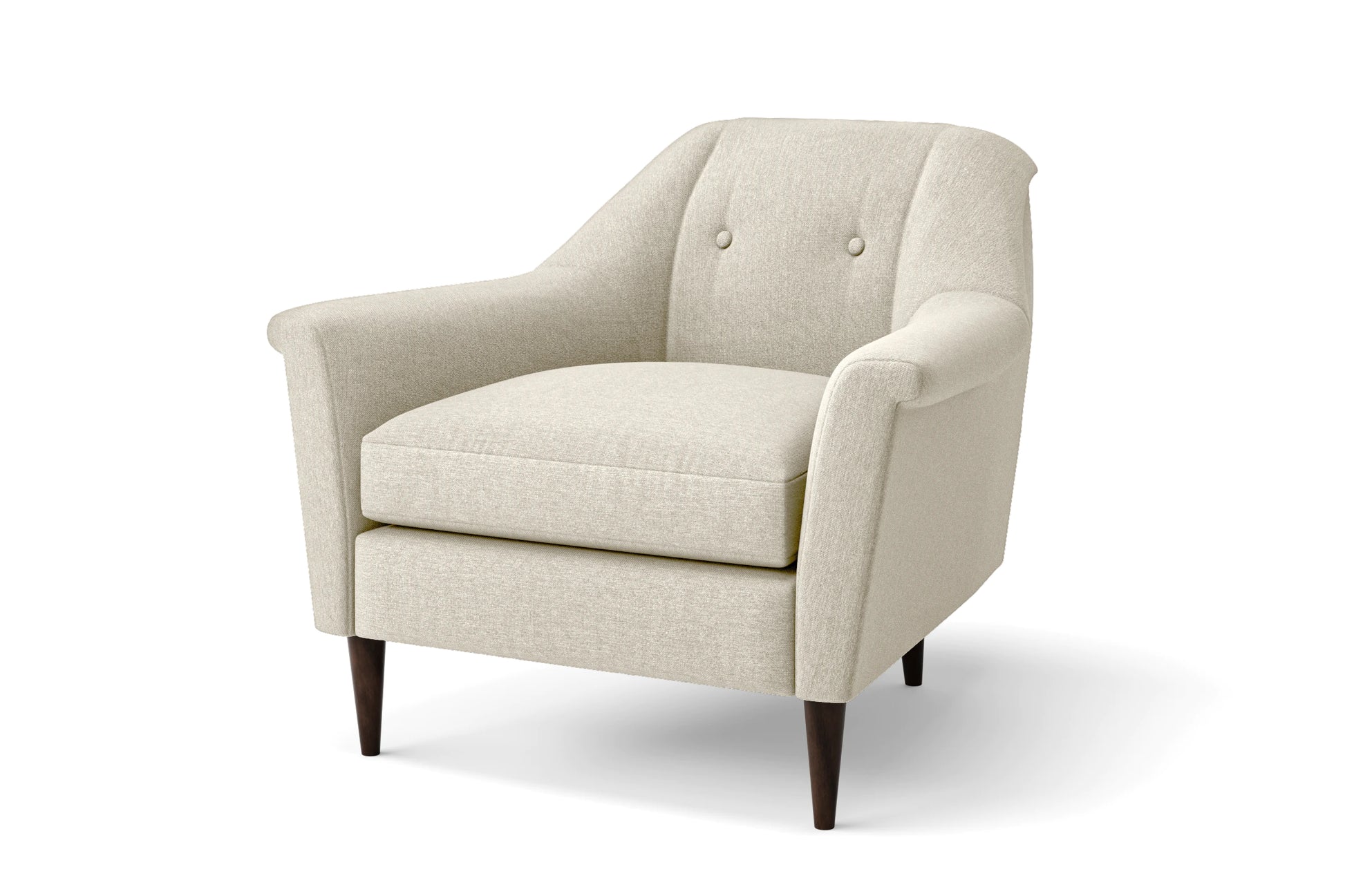 Giovanni Armchair Cream Linen Fabric