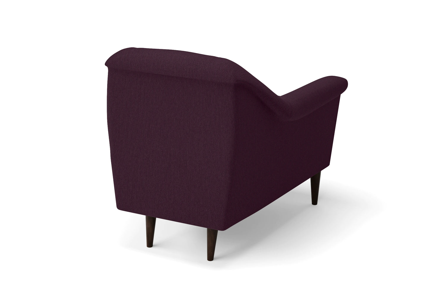 Giovanni Armchair Purple Linen Fabric