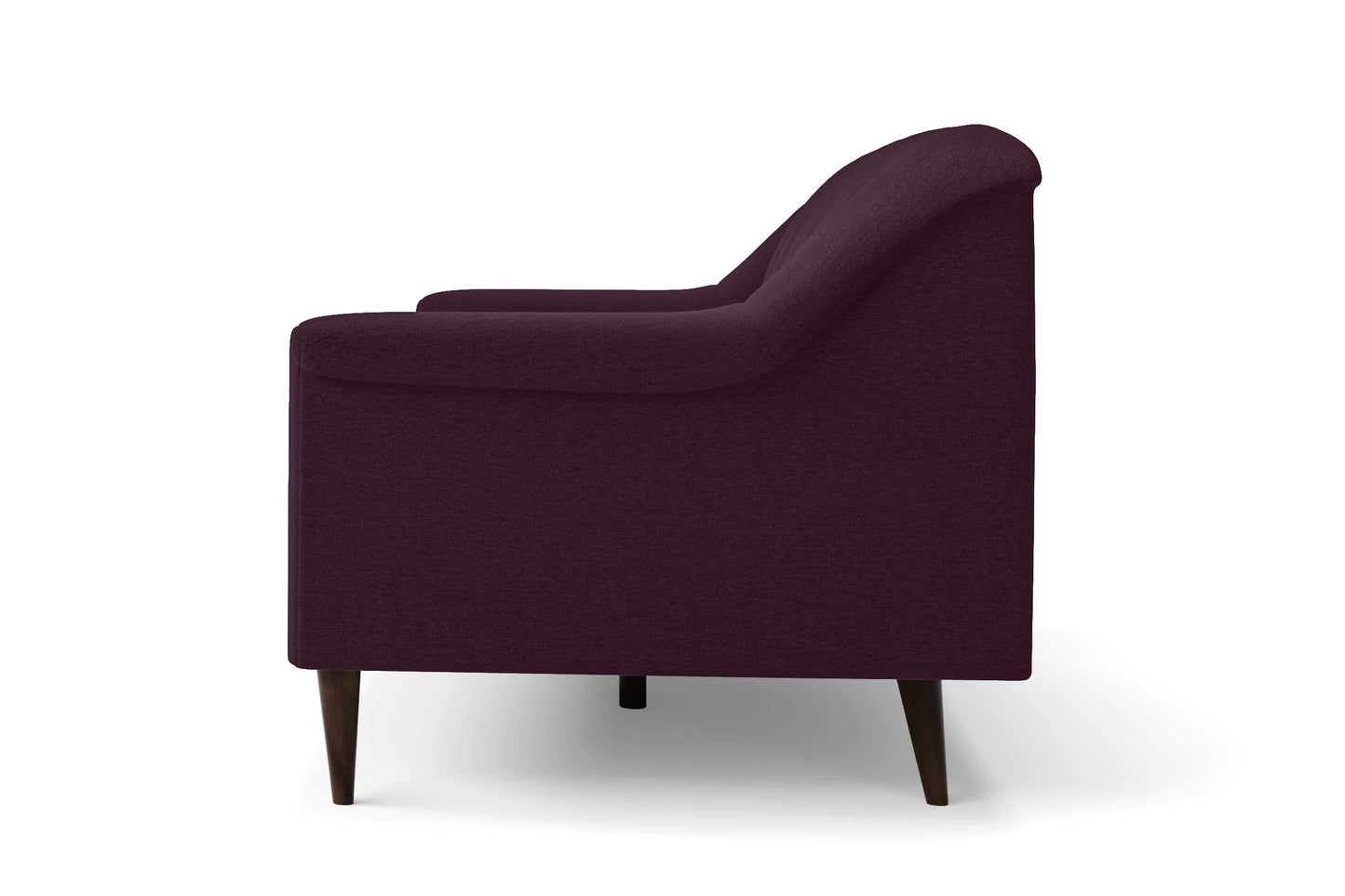 Giovanni Armchair Purple Linen Fabric