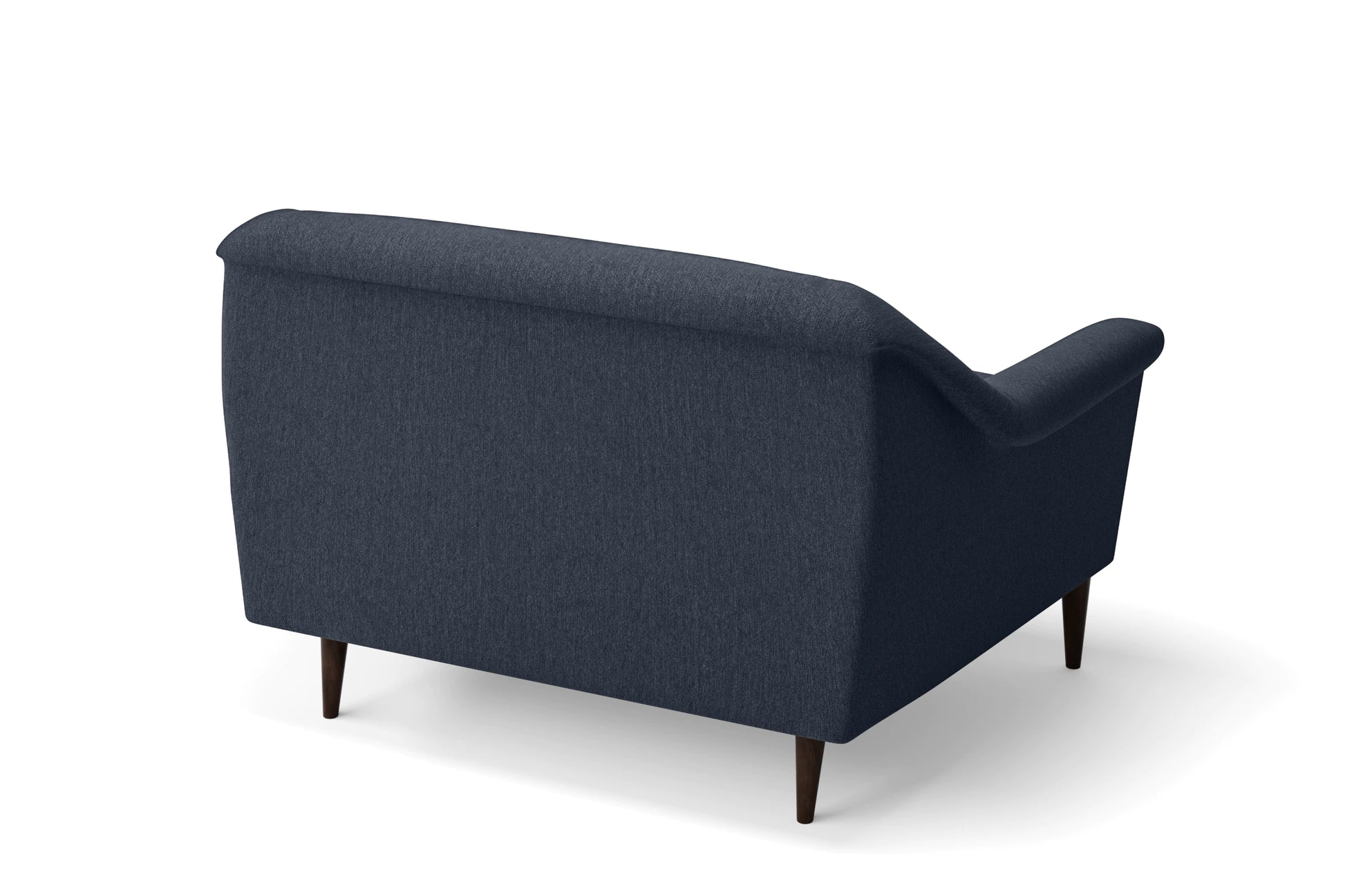 Giovanni 2 Seater Sofa Dark Blue Linen Fabric