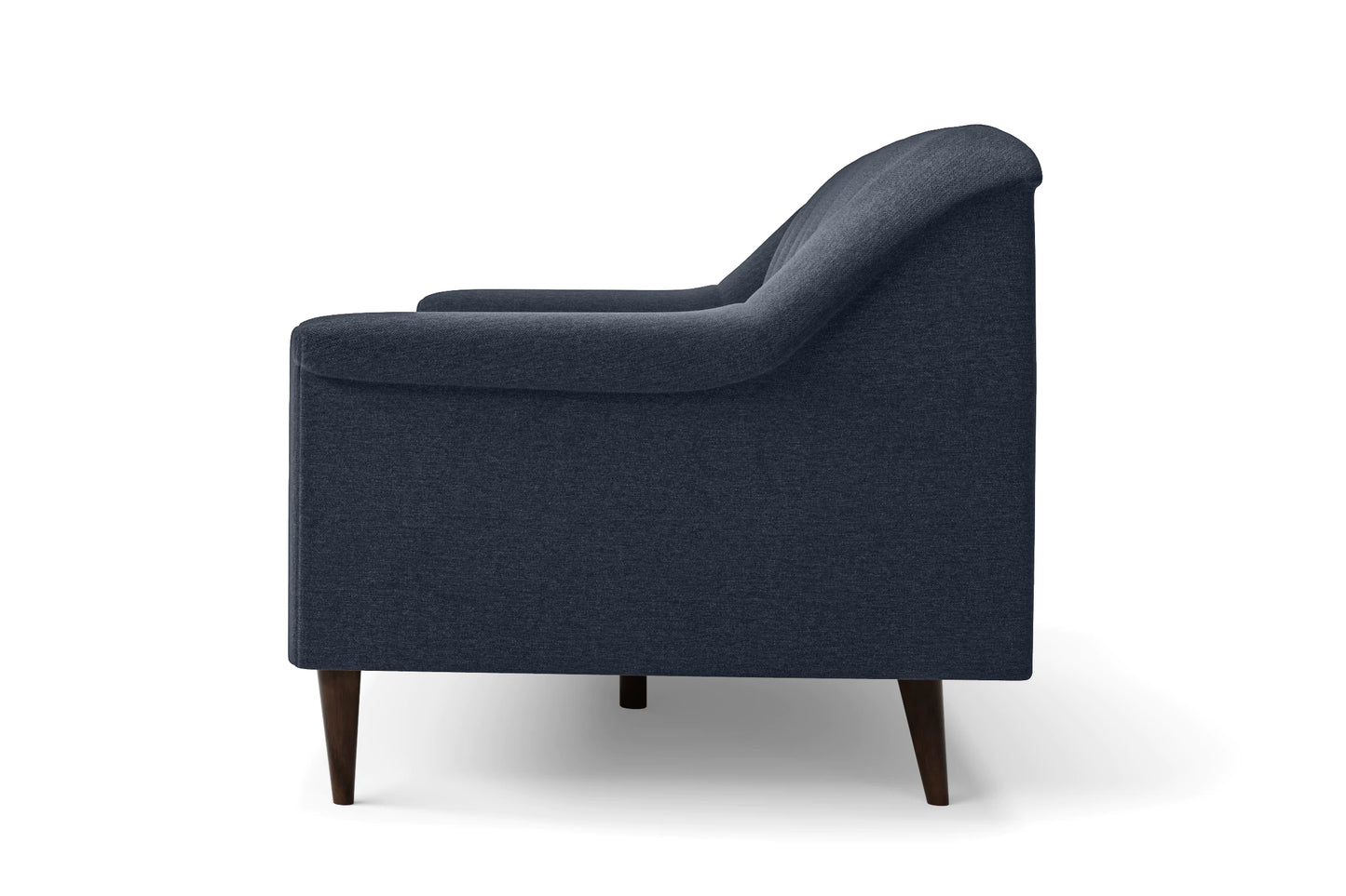 Giovanni 2 Seater Sofa Dark Blue Linen Fabric