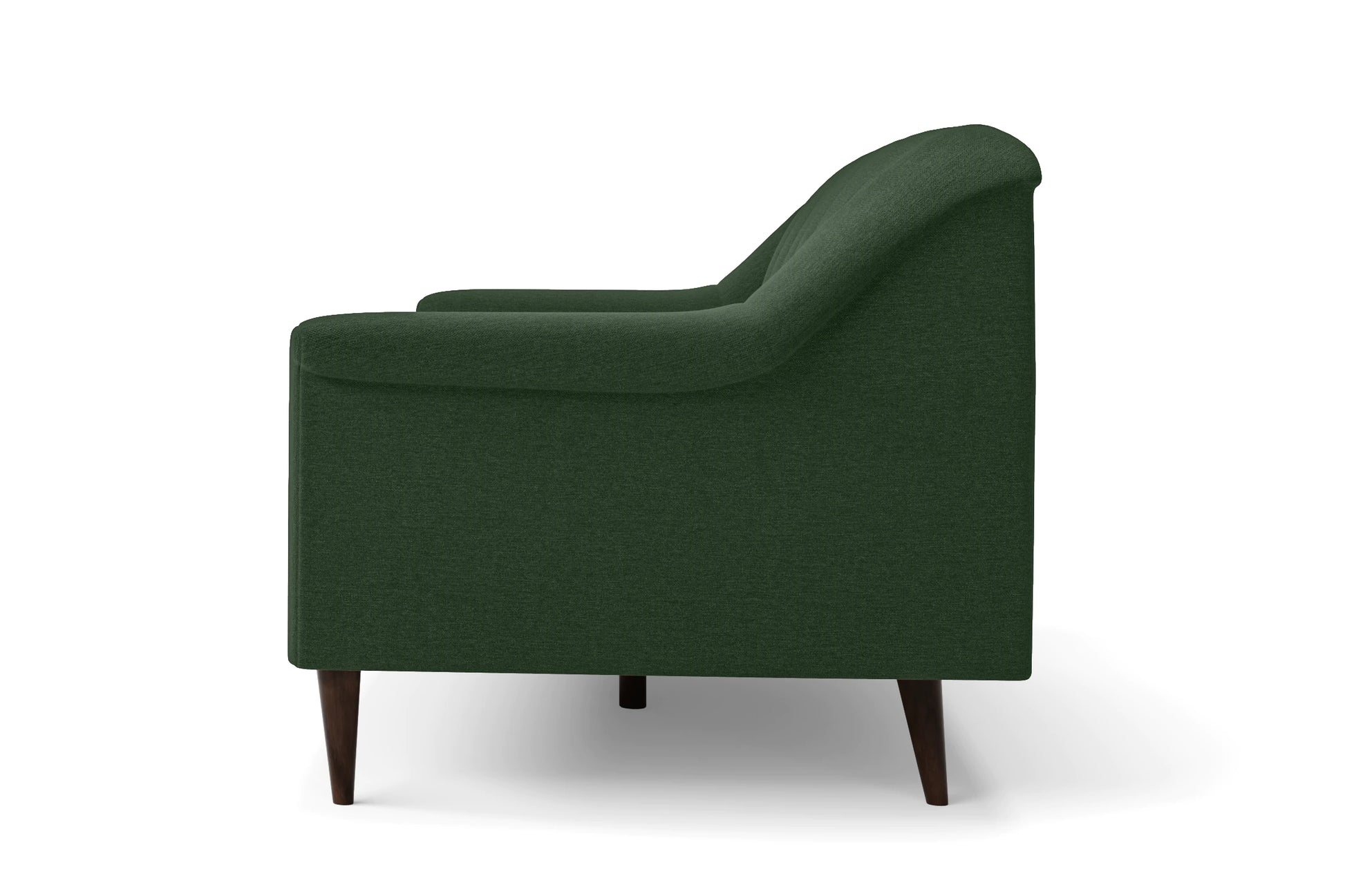 Giovanni 2 Seater Sofa Forest Green Linen Fabric