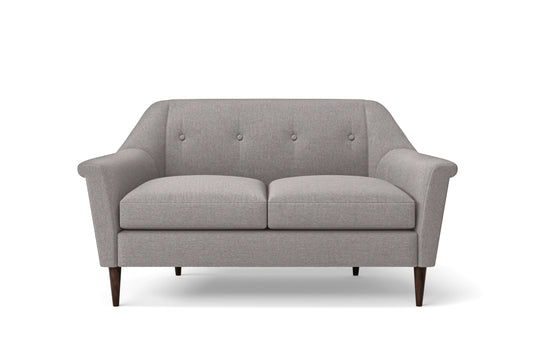 Giovanni 2 Seater Sofa Grey Linen Fabric