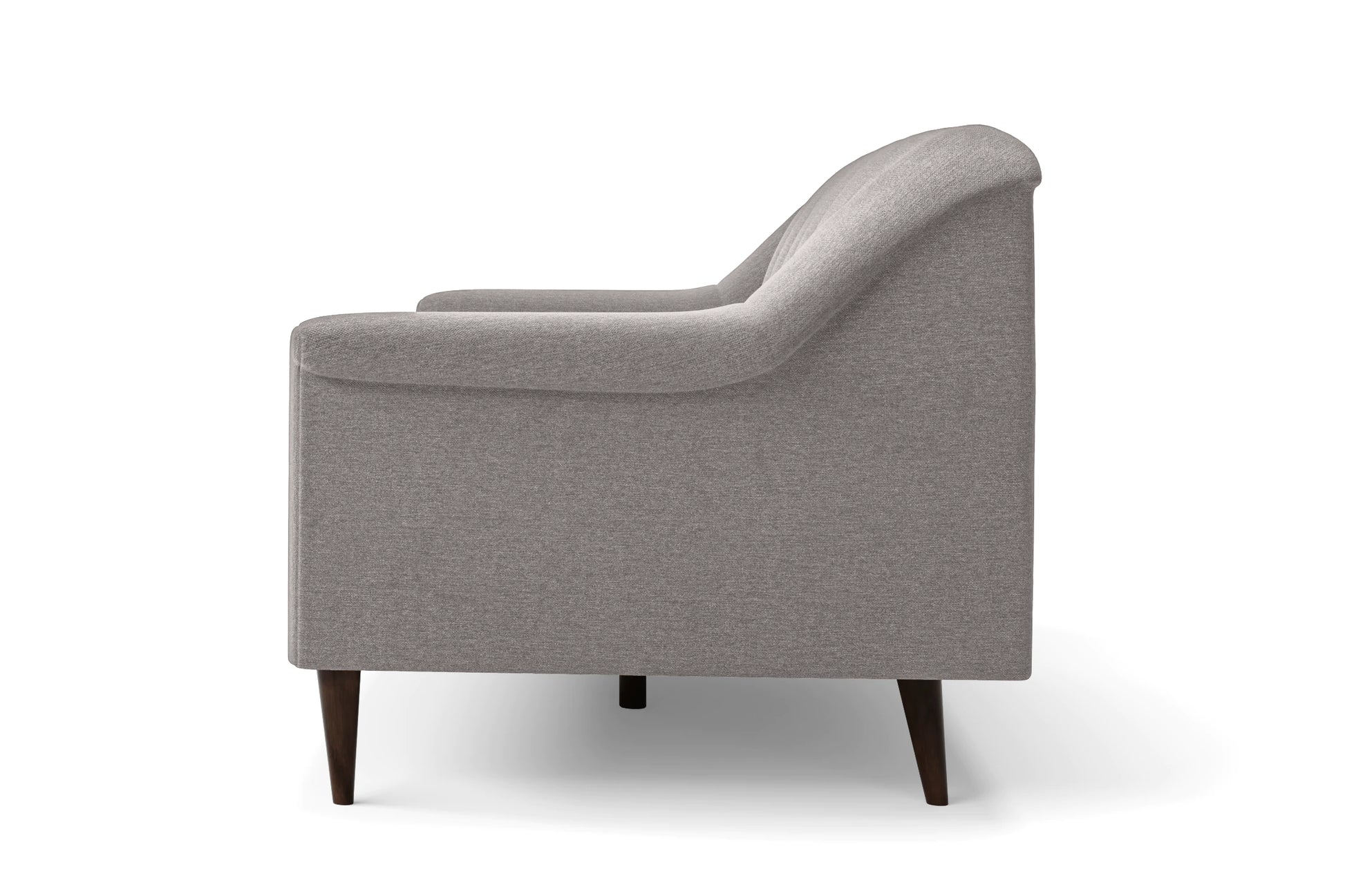 Giovanni 2 Seater Sofa Grey Linen Fabric