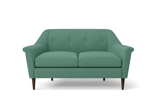 Giovanni 2 Seater Sofa Mint Green Linen Fabric