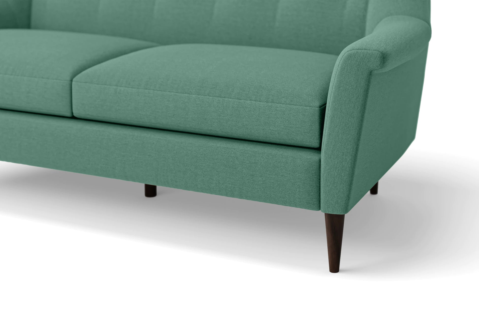 Giovanni 2 Seater Sofa Mint Green Linen Fabric