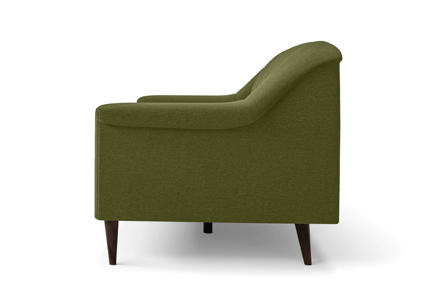 Giovanni 2 Seater Sofa Olive Linen Fabric