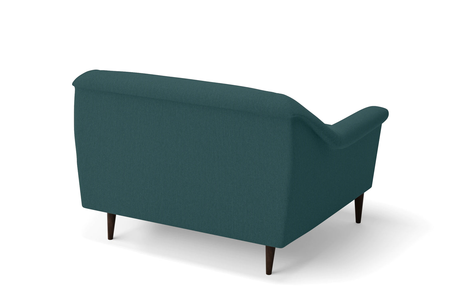 Giovanni 2 Seater Sofa Teal Linen Fabric