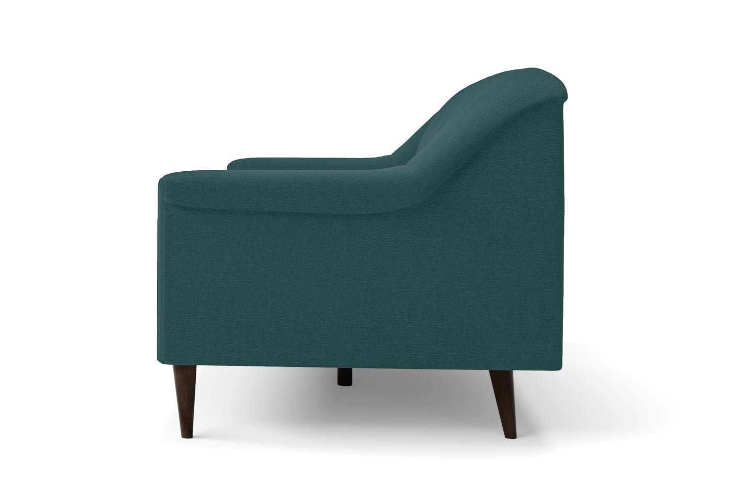 Giovanni 2 Seater Sofa Teal Linen Fabric