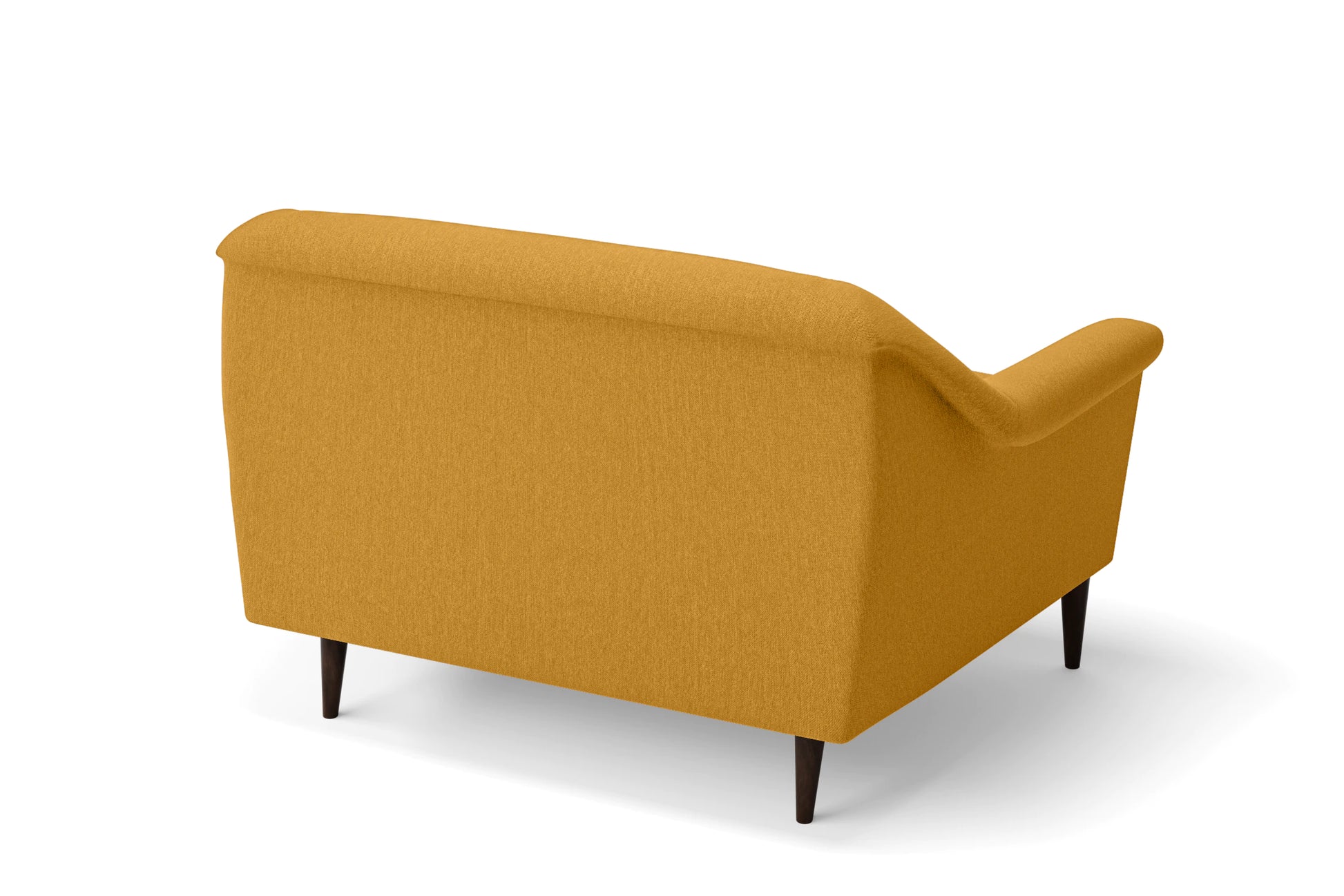 Giovanni 2 Seater Sofa Yellow Linen Fabric