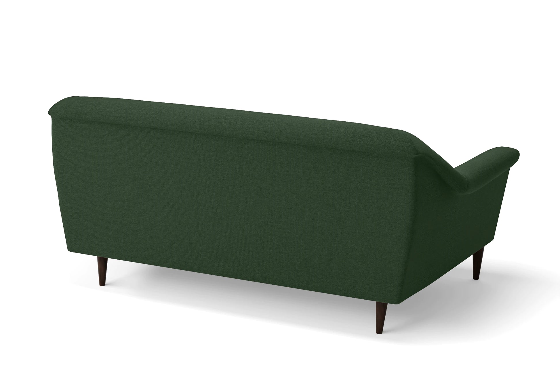 Giovanni 3 Seater Sofa Forest Green Linen Fabric