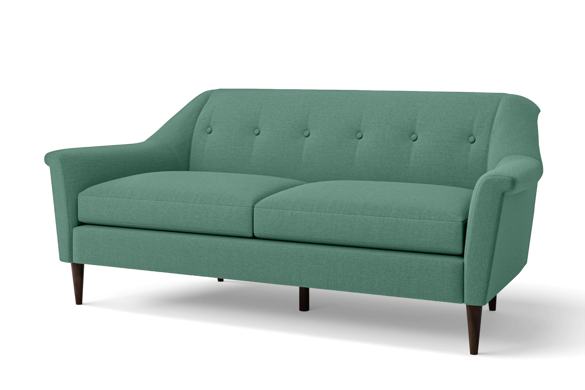 Giovanni 3 Seater Sofa Mint Green Linen Fabric