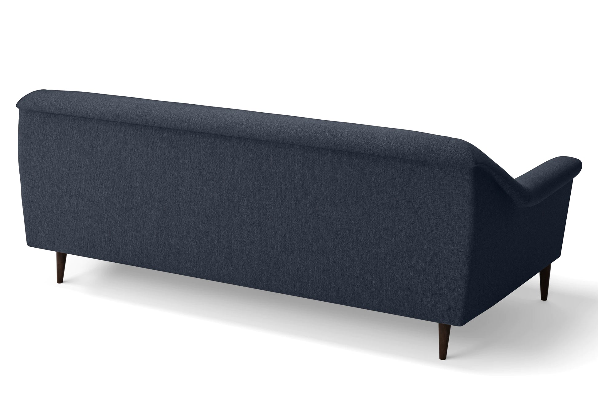 Giovanni 4 Seater Sofa Dark Blue Linen Fabric