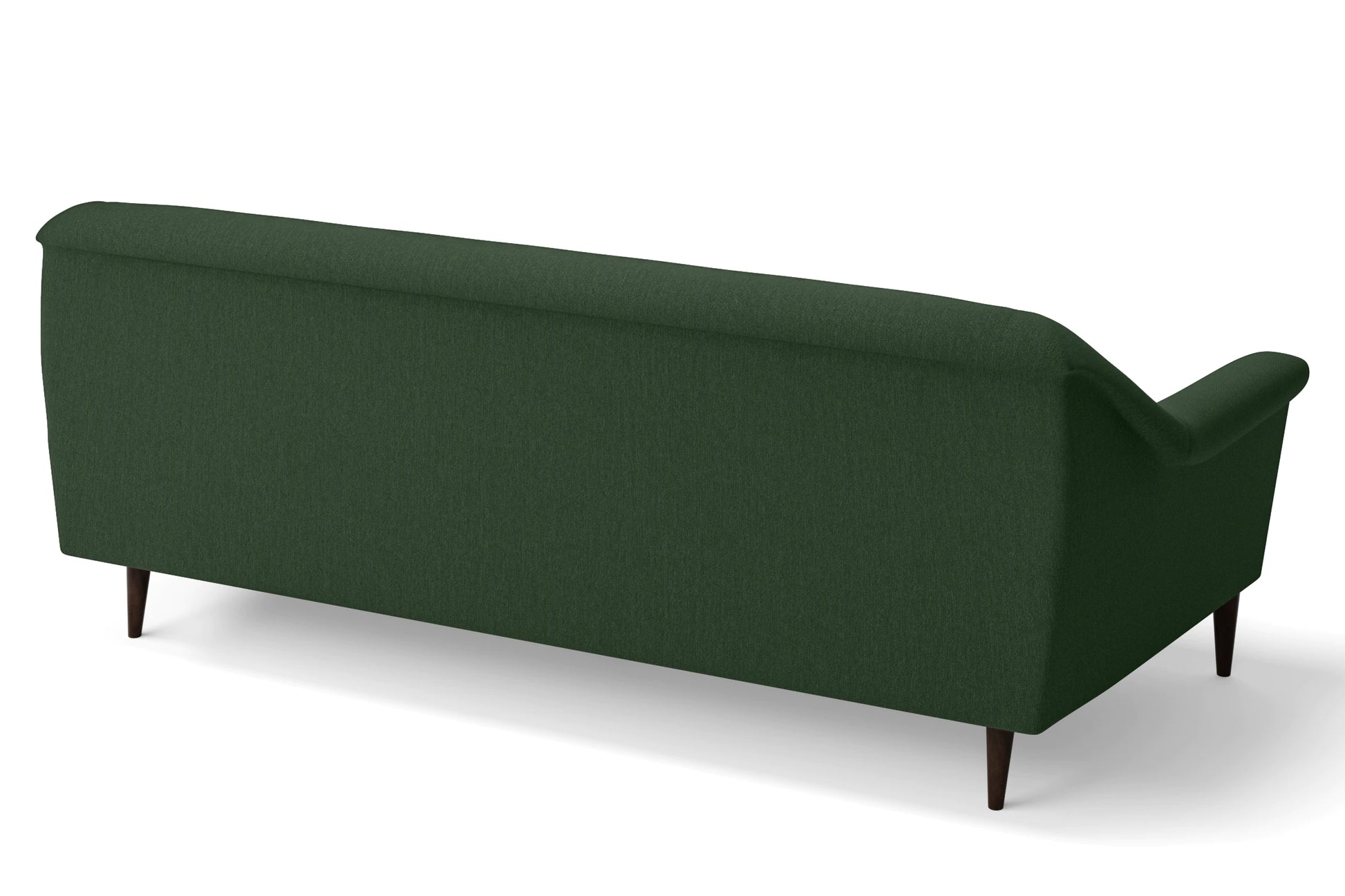 Giovanni 4 Seater Sofa Forest Green Linen Fabric