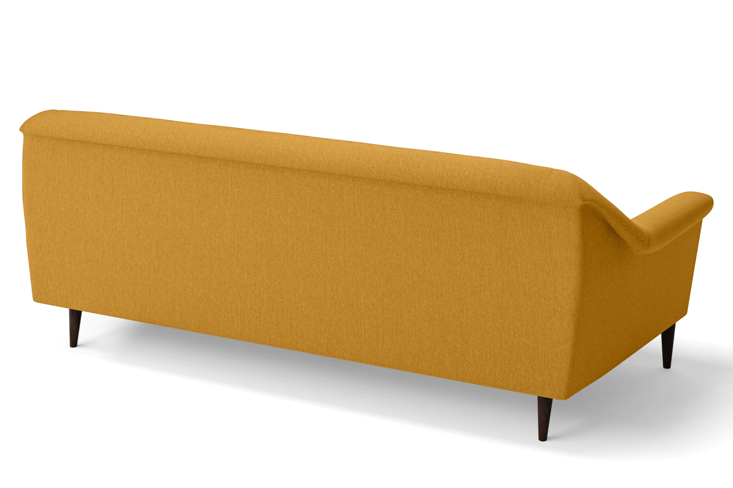 Giovanni 4 Seater Sofa Yellow Linen Fabric