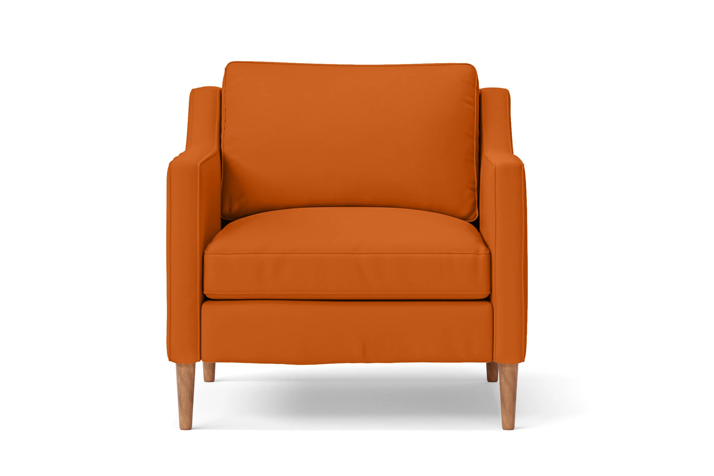 Greco Armchair Orange Leather