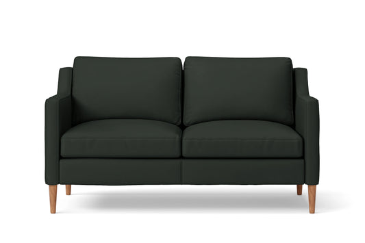 Greco 2 Seater Sofa Green Leather