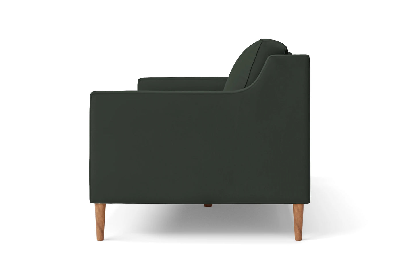 Greco 2 Seater Sofa Green Leather