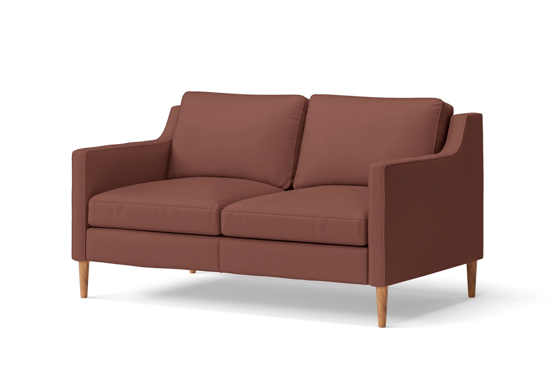 Greco 2 Seater Sofa Mauve Leather