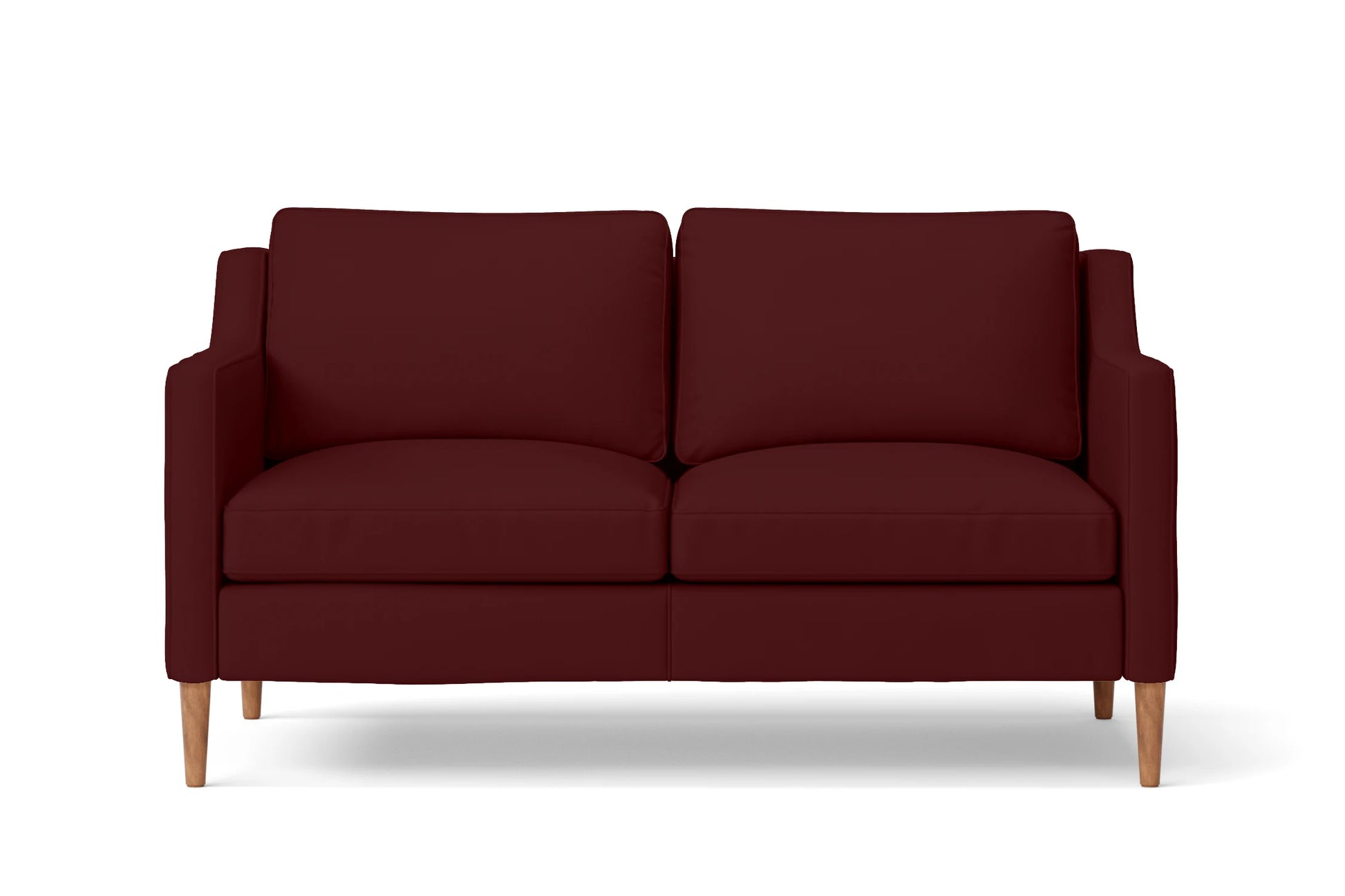 Greco 2 Seater Sofa Red Leather