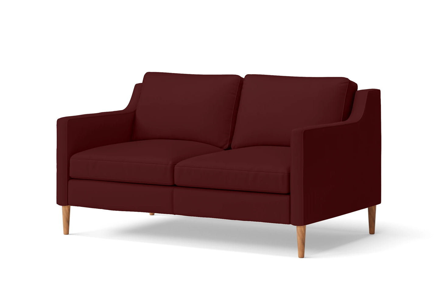 Greco 2 Seater Sofa Red Leather