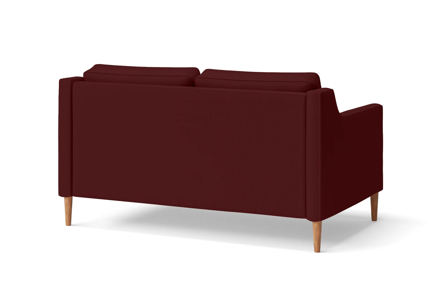 Greco 2 Seater Sofa Red Leather