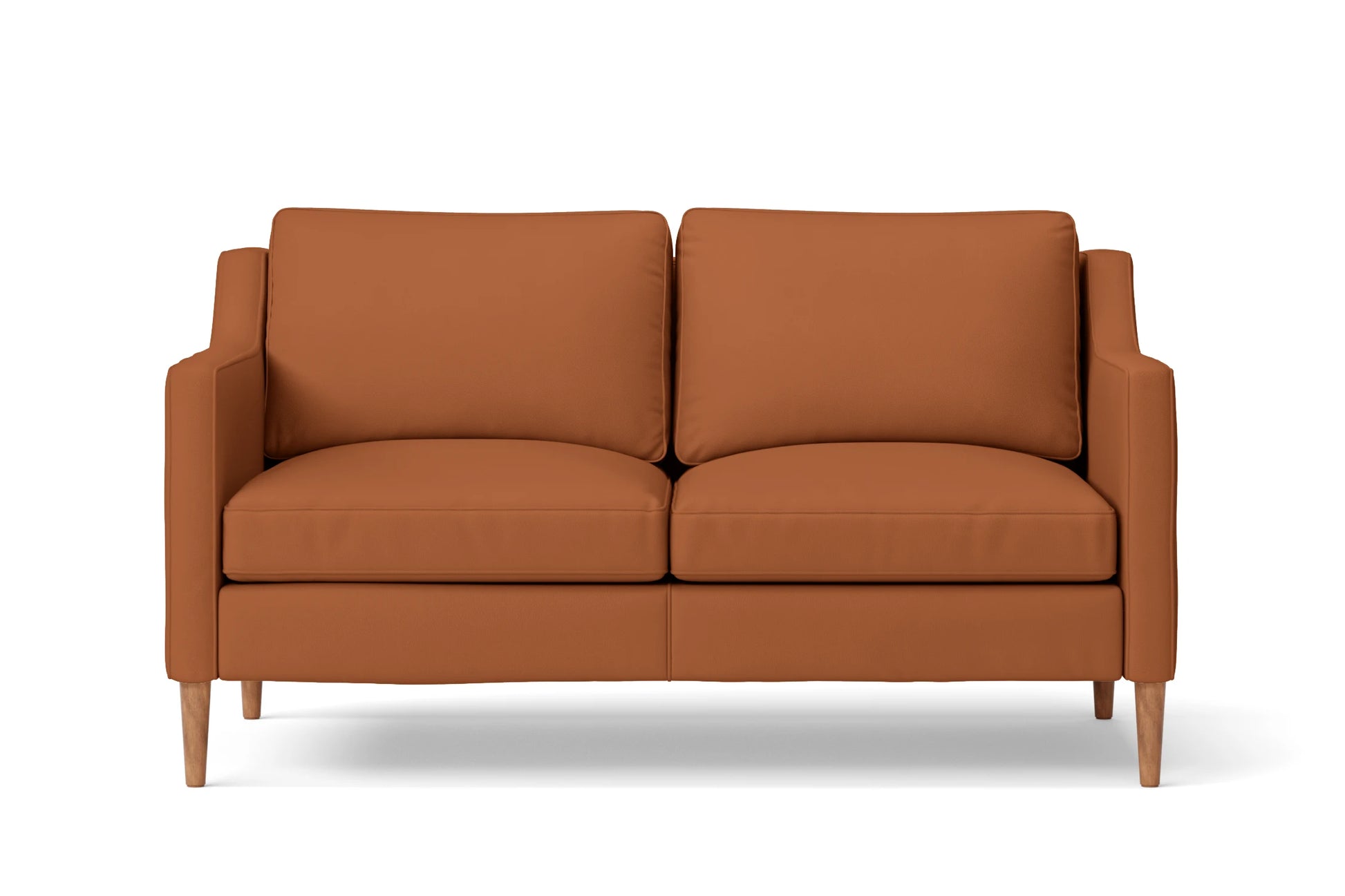 Greco 2 Seater Sofa Tan Brown Leather