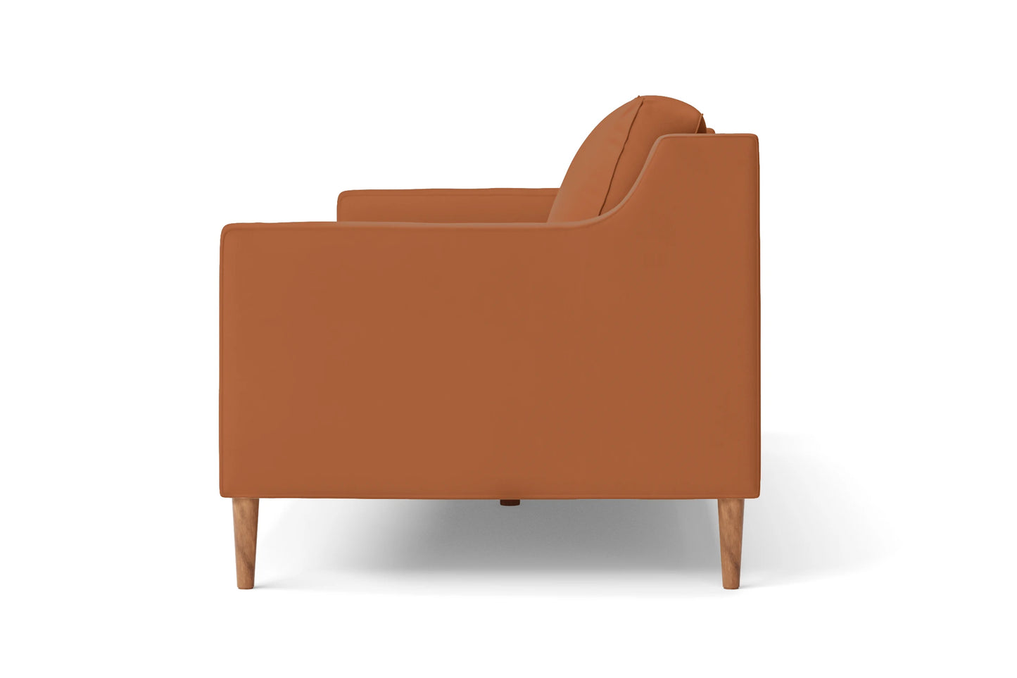 Greco 2 Seater Sofa Tan Brown Leather