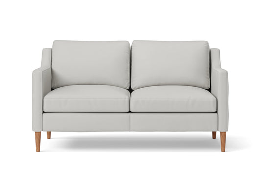 Greco 2 Seater Sofa White Leather