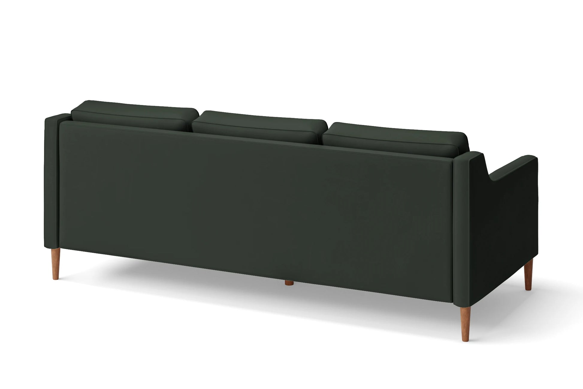 Greco 3 Seater Sofa Green Leather