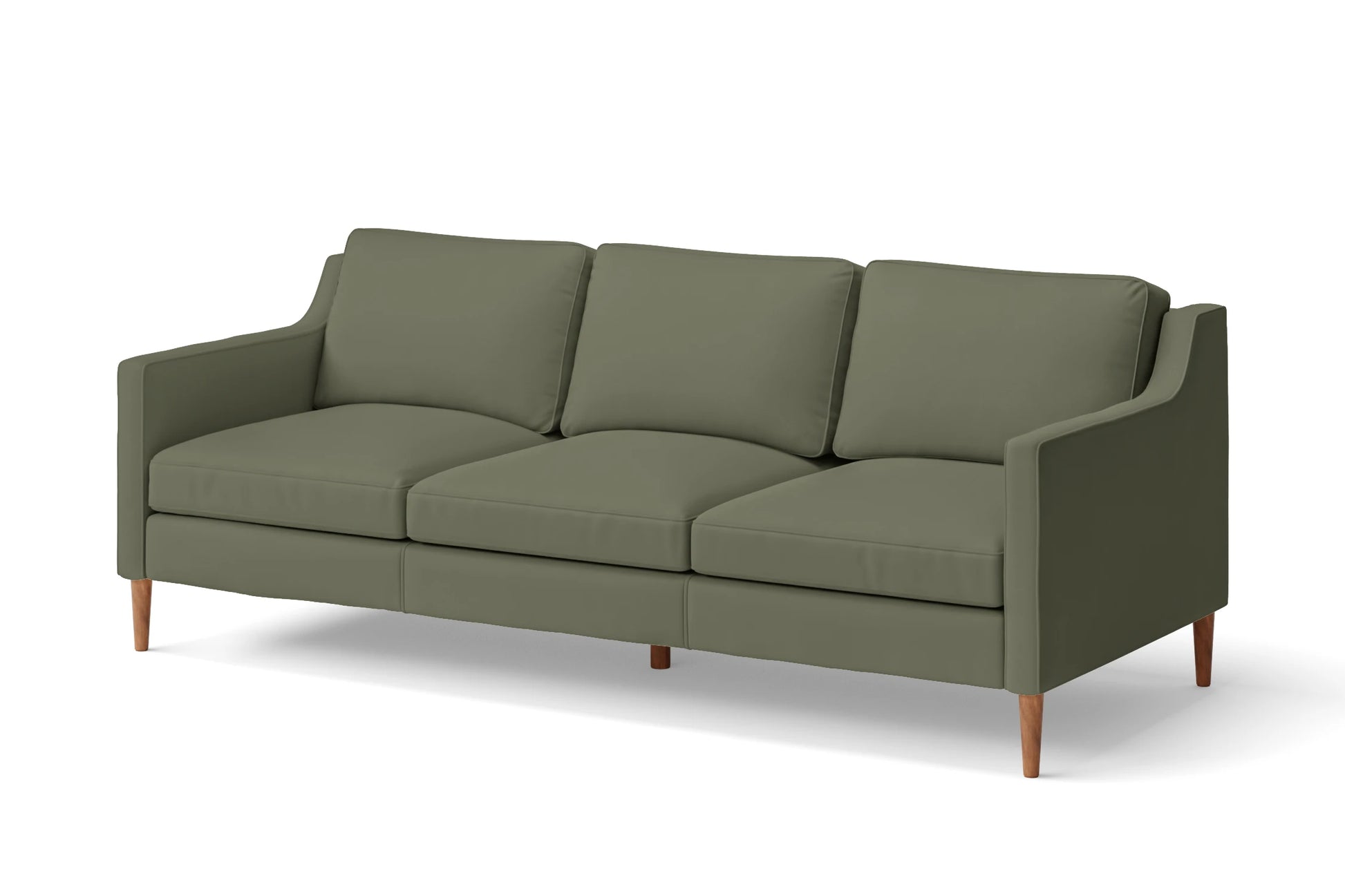 Greco 3 Seater Sofa Sage Leather