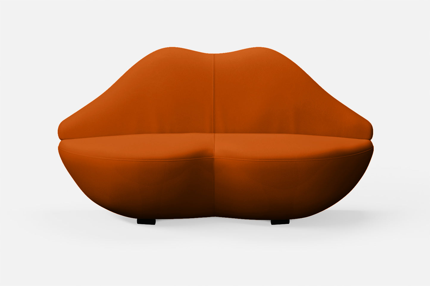 Grosseto 2 Seater Sofa Orange Leather