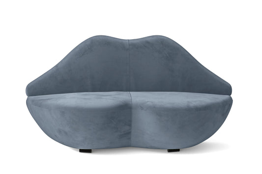 Grosseto 2 Seater Sofa Baby Blue Velvet