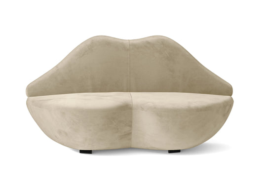 Grosseto 2 Seater Sofa Cream Velvet