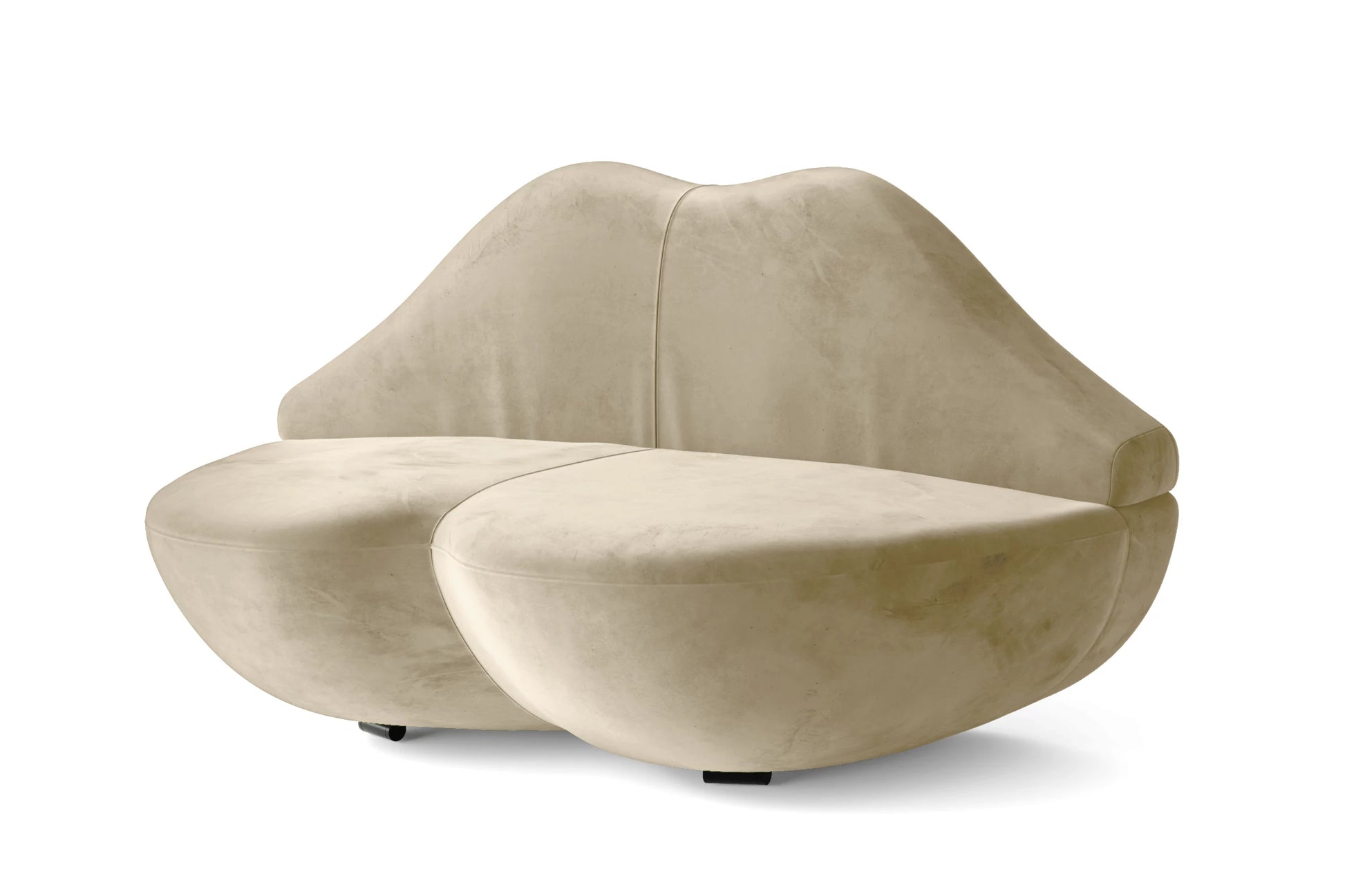 Grosseto 2 Seater Sofa Cream Velvet