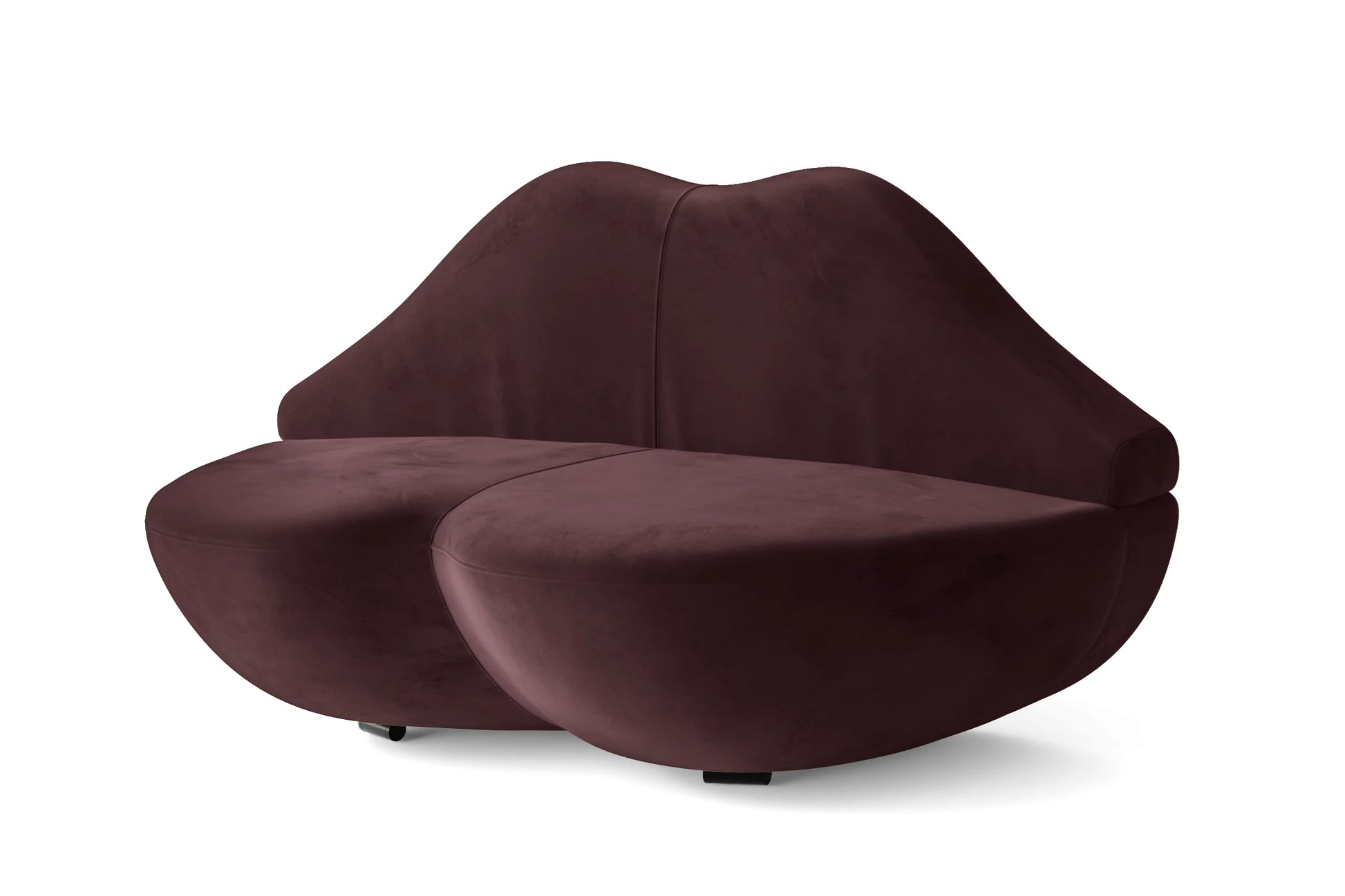 Grosseto 2 Seater Sofa Grape Velvet