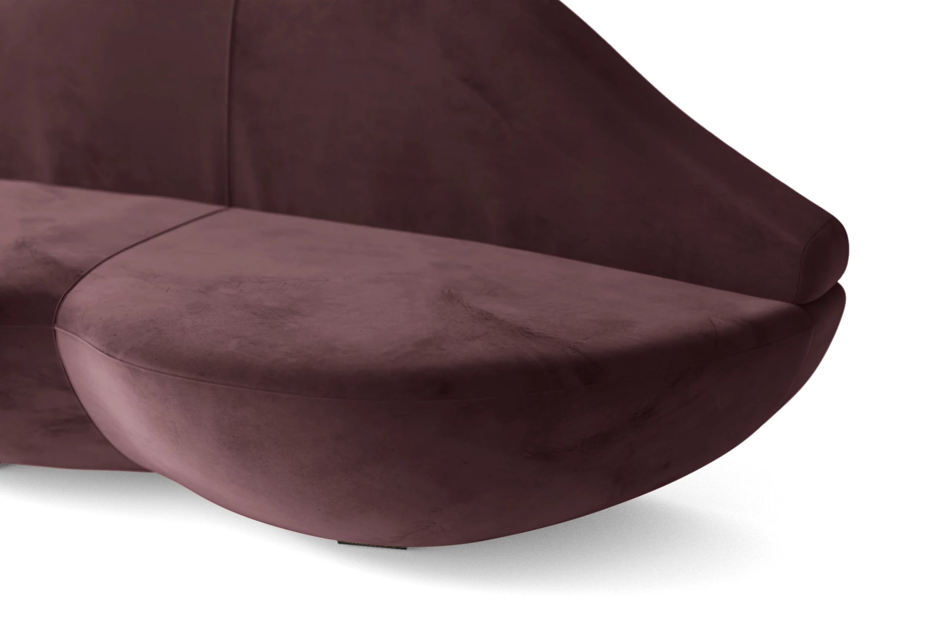 Grosseto 2 Seater Sofa Grape Velvet