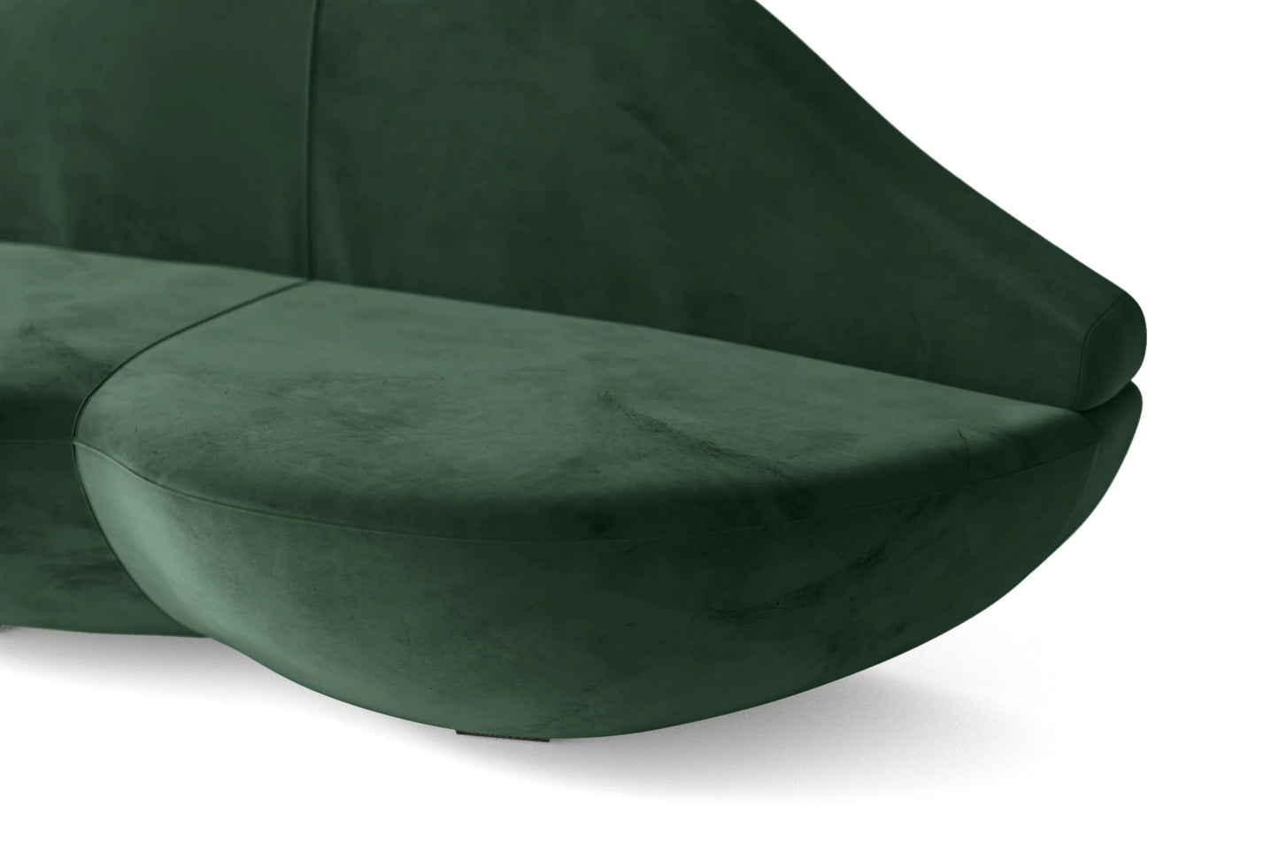 Grosseto 2 Seater Sofa Green Velvet