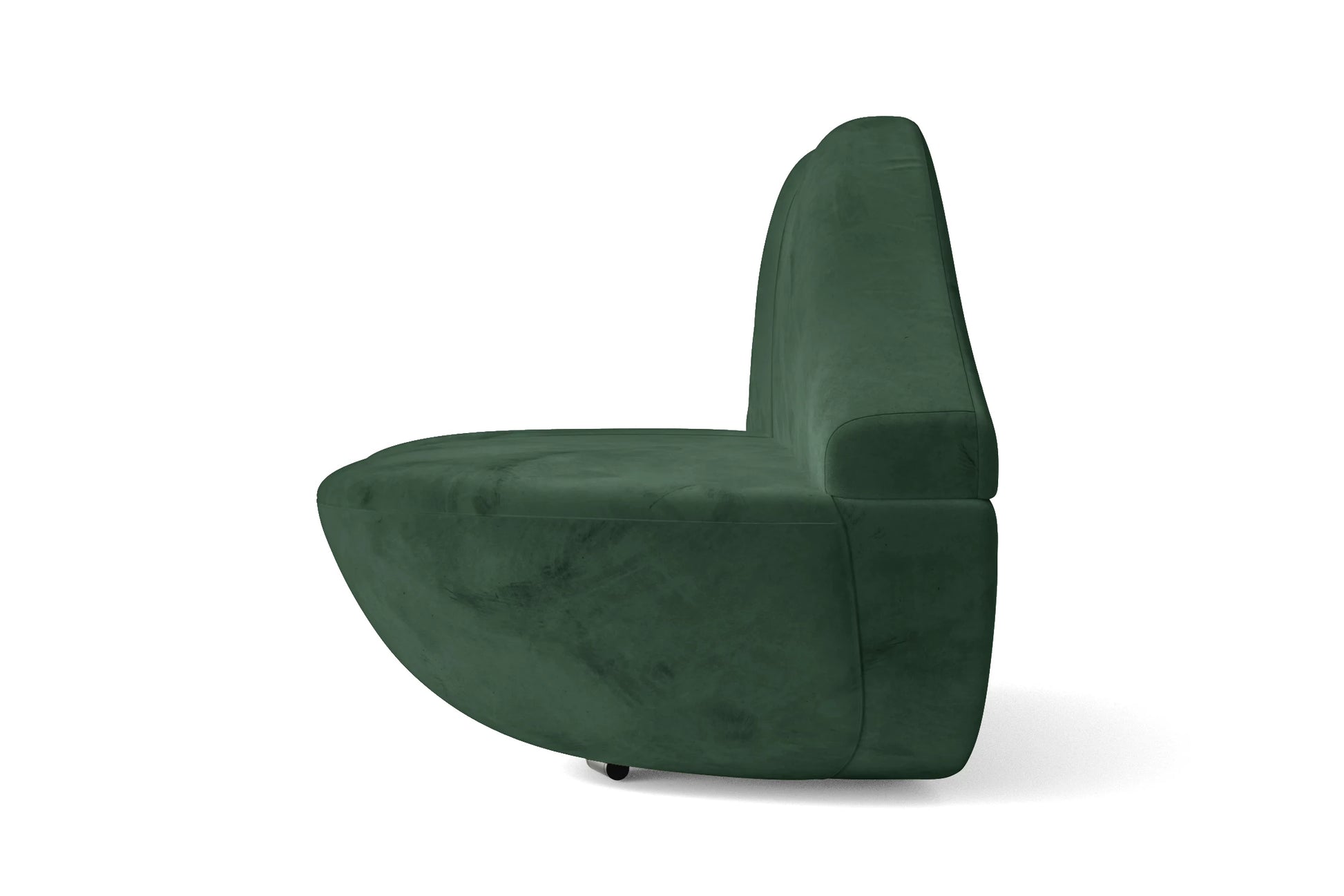 Grosseto 2 Seater Sofa Green Velvet