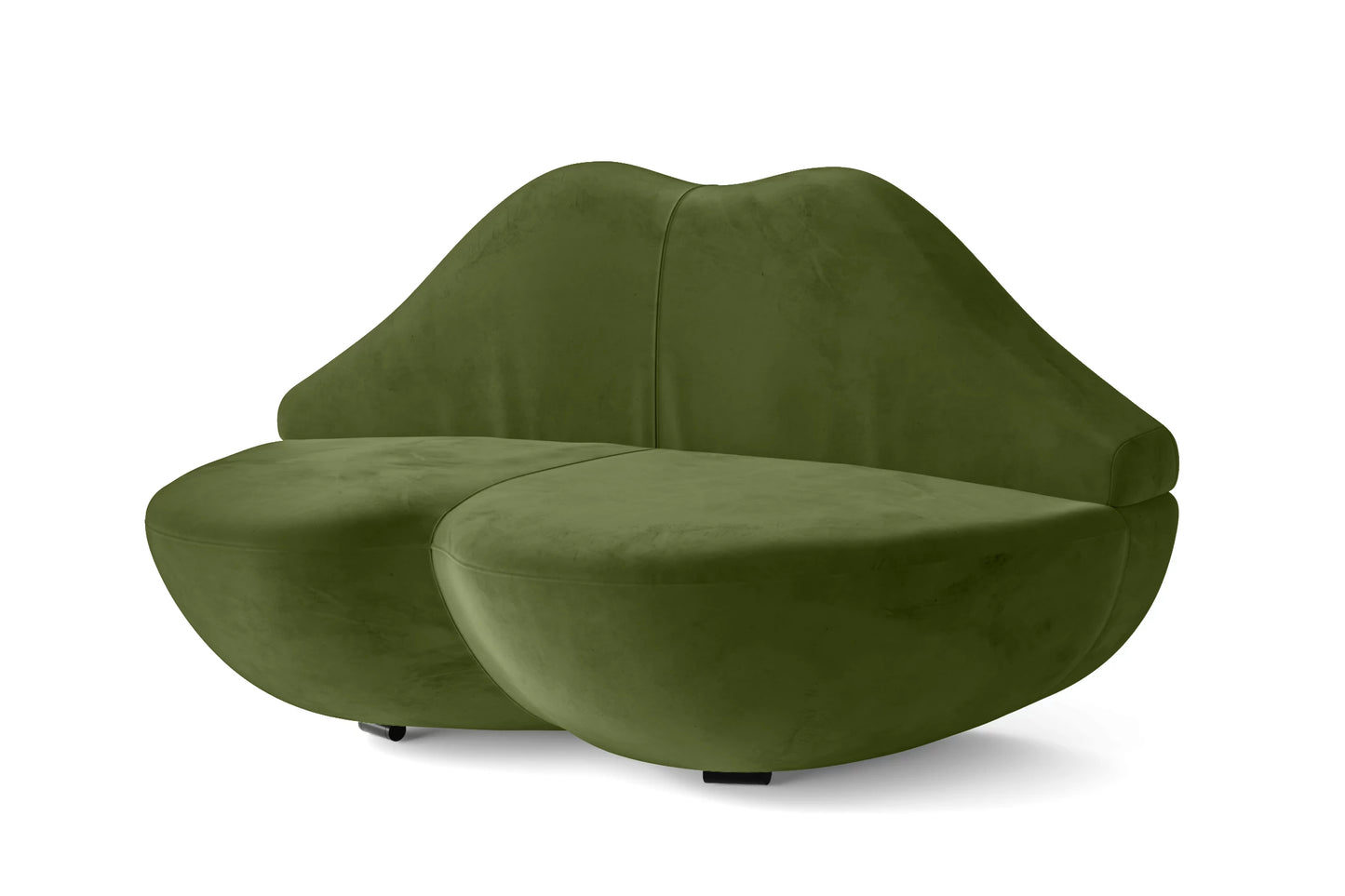 Grosseto 2 Seater Sofa Lime Velvet